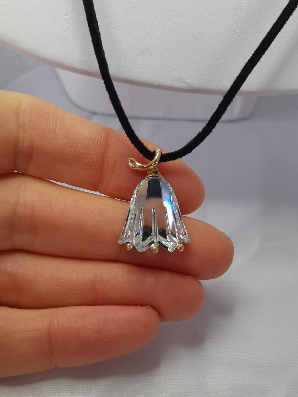 Mirrored Tulip Necklace